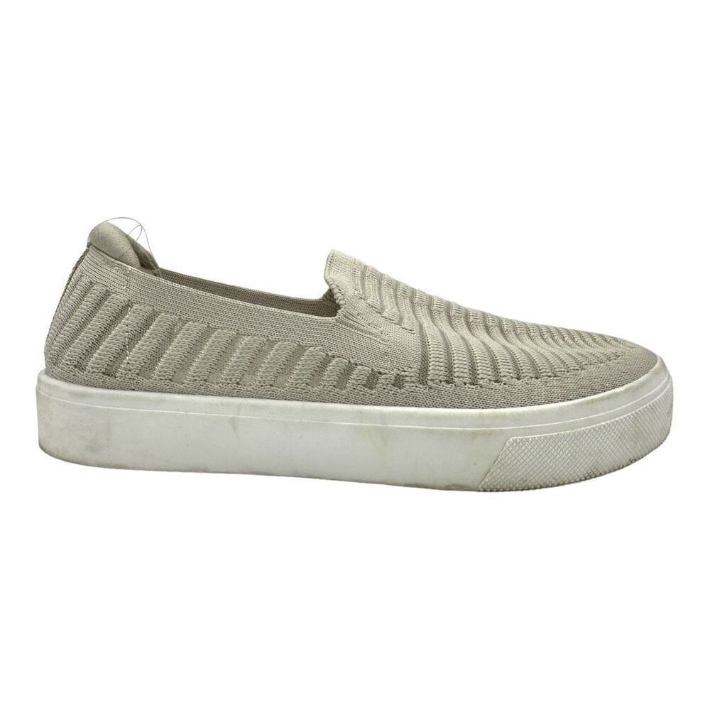 Skechers 155483 Poppy-Garden Walk Sneaker Slip on Shoes Off White Womens 6.5